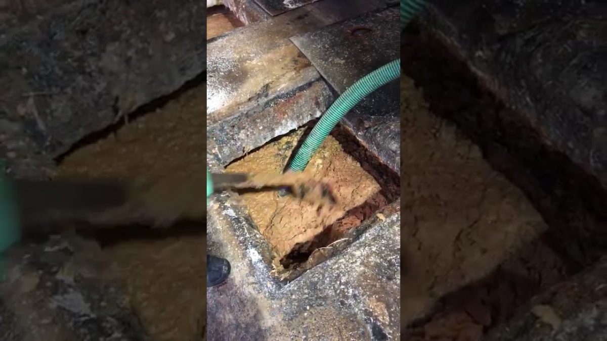 limpieza de arqueta colapsada