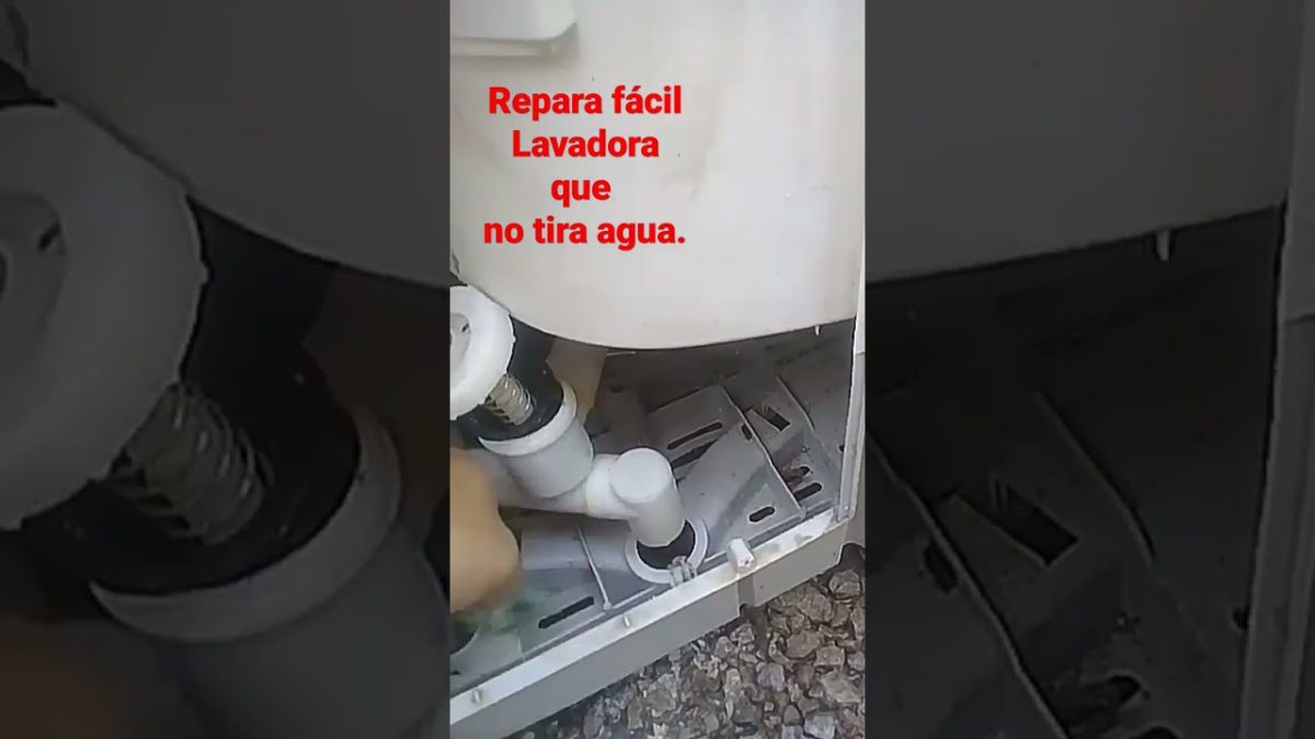 Cómo solucionar la obstrucción en el desagüe de la lavadora en Girona